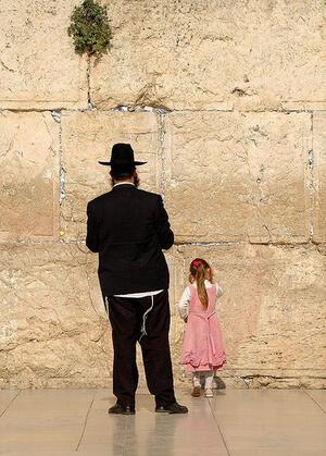 Father and Daughter in Prayer
