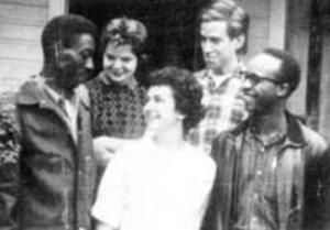 SNCC Southwest Georgia Project Members Agnew James, Penny Patch, Faith S. Holsaert, Larry Rubin, and Charles Sherrod