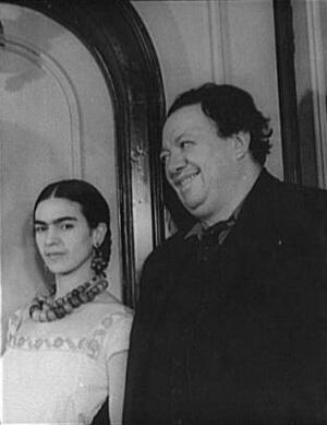 Frida Kahlo with Diego Rivera, 1932