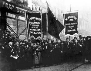 Funeral Parade for Triangle Victims, April 5, 1911