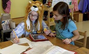 Girls Listen to a Rose Schneiderman Speech