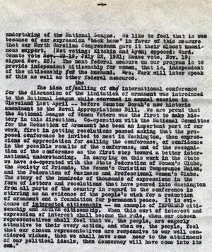 Minutes of the Second Annual Convention of the North Carolina League of Women Voters, February 16, 1922, page 4