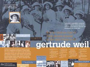 Gertrude Weil Poster