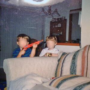 Children with a Toy Gun