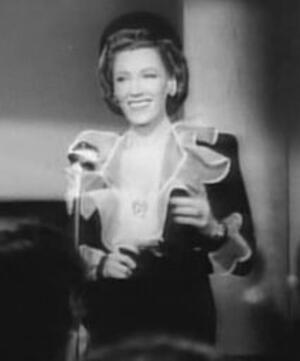 Helen Menken in "Stage Door Canteen," 1943