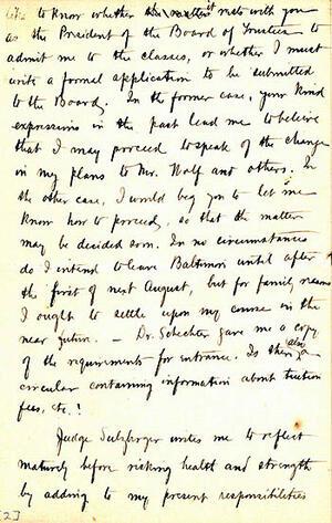 Letter from Henrietta Szold to Cyrus Adler, February 18, 1903, page 2