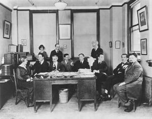 Henrietta Szold and the Provisional Zionist Committee, New York, circa 1915