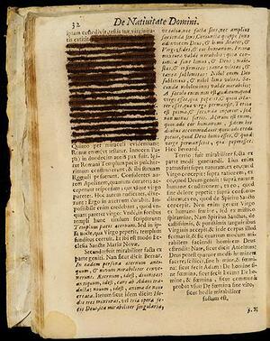 A Censored Passage From a Book