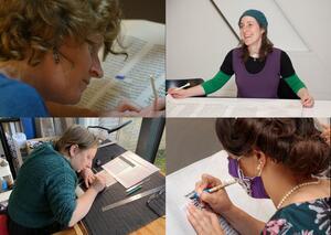 Sofrot Collage: Shoshana Gugenheim, Julie Seltzer, Ariela Housman, Jen Taylor Friedman