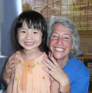 Karen Sokal Gutierrez with Vietnamese Child, 2011