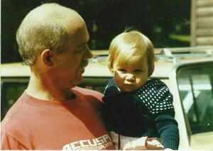 Kate Bigam and her Father