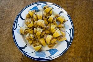 Pumpkin Spice Rugelach, Plated 