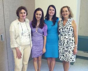 2016-2017 Rising Voices Fellow Maya Jodidio at her Bat Mitzvah