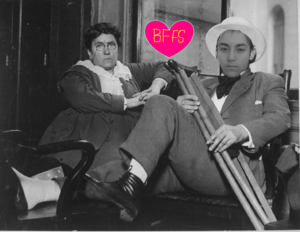 Emma Goldman with Noam Green