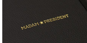 Close Up: Madame Secretary Notebook, HIllary Clinton Campaign 2016