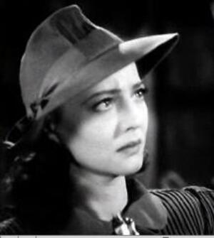 Sylvia Sidney in "The Wagons Roll at Night," 1941