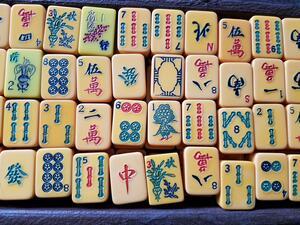 Mah Jongg Tiles from the 1920s