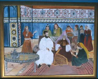 Henna Ceremony, by Elisheva Chetrit, 2000