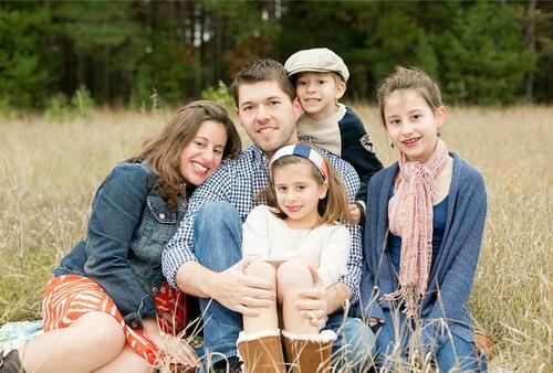 Galit Breen with Her Family