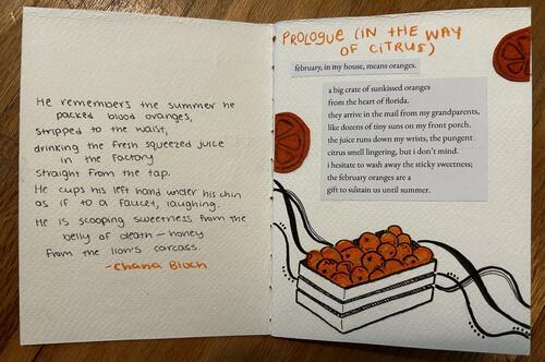 Page two of a Zine