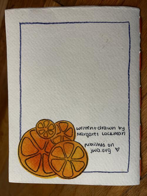 Oranges: How to Be a Feminist Poet pg 7