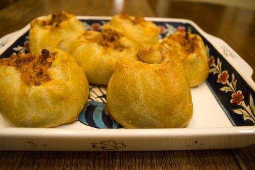 Sweet Potato Knish, Final Plate 