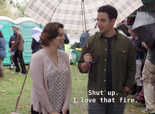 Crazy Ex-Girlfriend Triangle Shirtwaist Fire