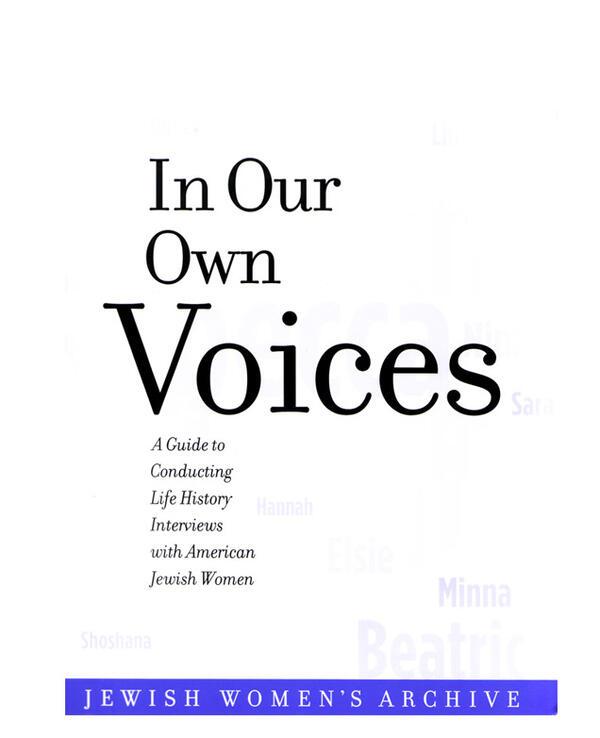 In Our Own Voices cover