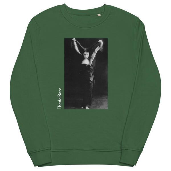 Theda Bara Crewneck - Bottle Green
