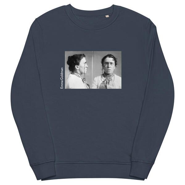 Emma Goldman Crewneck - French Navy