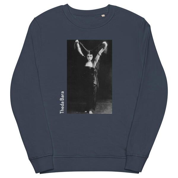 Theda Bara Crewneck - French Navy
