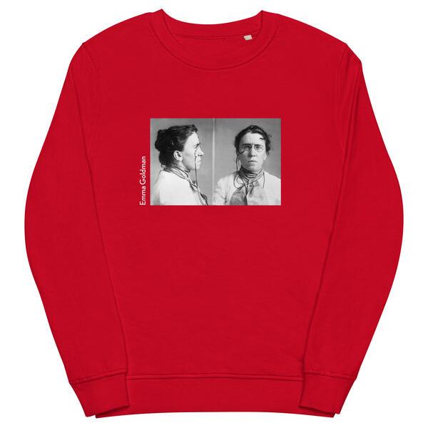 Emma Goldman Crewneck - Red