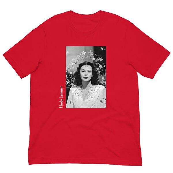 Hedy Lamarr Tee - Red
