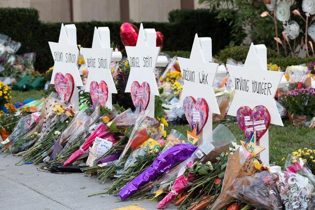 Memorial at Tree of Life Synagogue