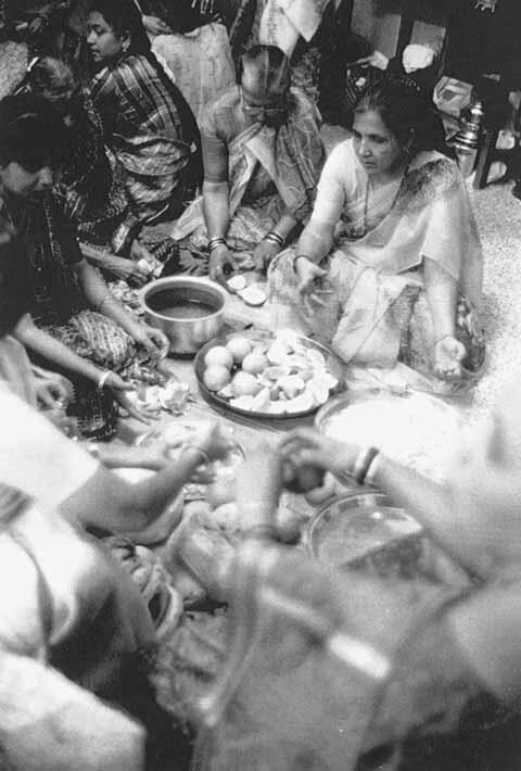 Women at a Melida ceremony