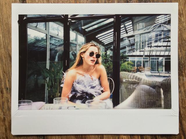 Caroline Calloway Polaroid