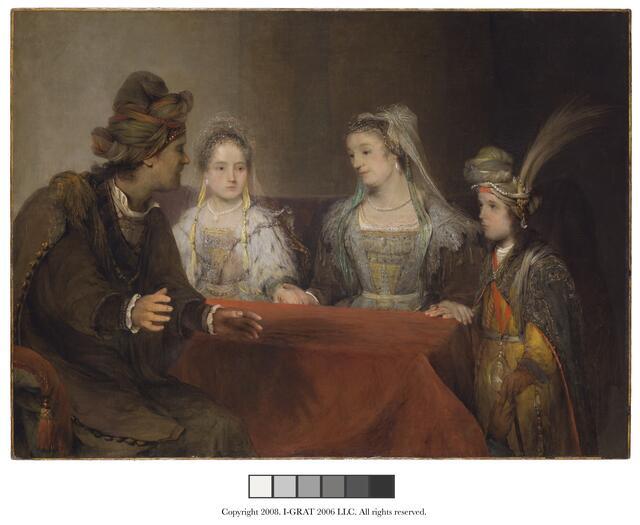 Edna Entrusting Tobias with Sarah by Arent de Gelder 