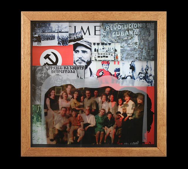 Shadow Box on the Life of Amelia “Zenia” Greszes by Alex Estroff, 2013 
