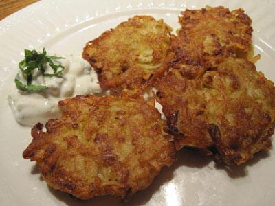 Aloo Gobi Latkes