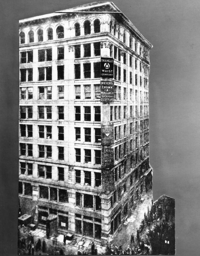 Triangle Factory (Asch/Brown Building), March 25, 1911