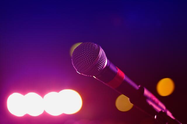 Stock Photo of Microphone