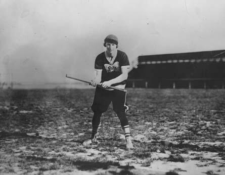 Bobbie Rosenfeld in Softball Uniform