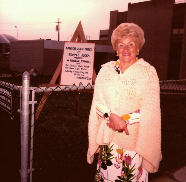 Cantor Julie Engel, 1970s