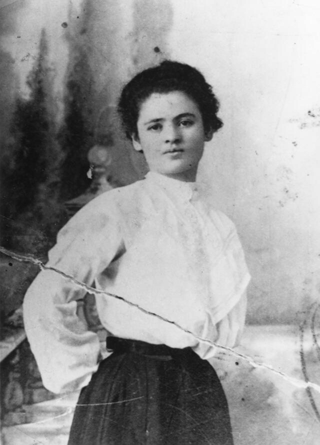 Clara Lemlich in a Shirtwaist, circa 1910