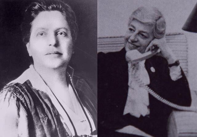 Composite Image of Lillian Wald and Slyvia Bloom