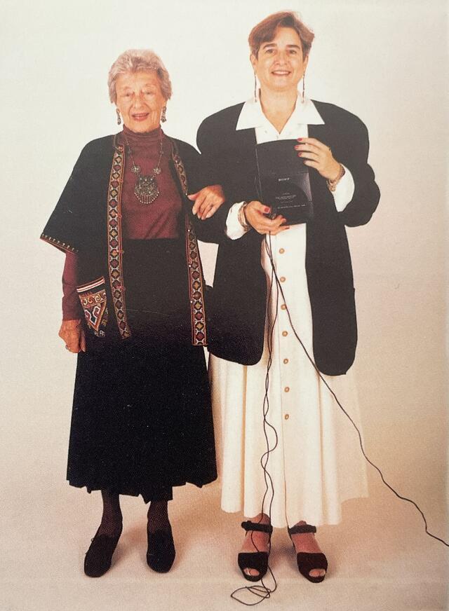 Ronya Schwaab and Vicki Gabriner