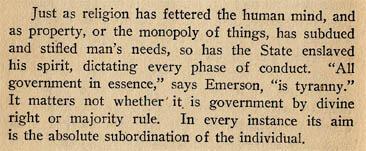 Excerpts From Emma Goldman's Essay, 'Anarchism: What It Really Stands For'