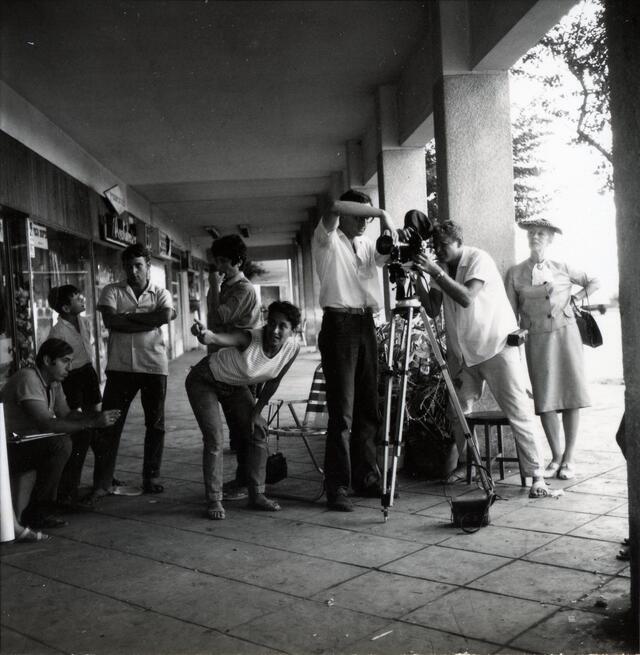 Ellida Geyra on film set 3