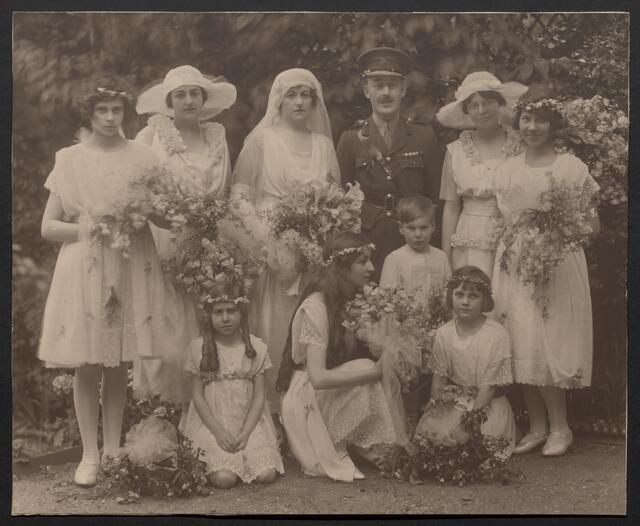 Flora Benenson Solomon wedding