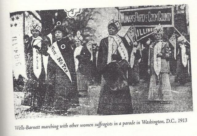 Photo of Ida B. Wells, 1913